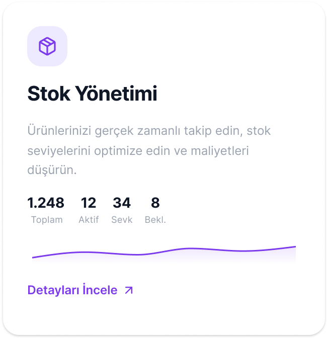 Stok yönetimi modülü